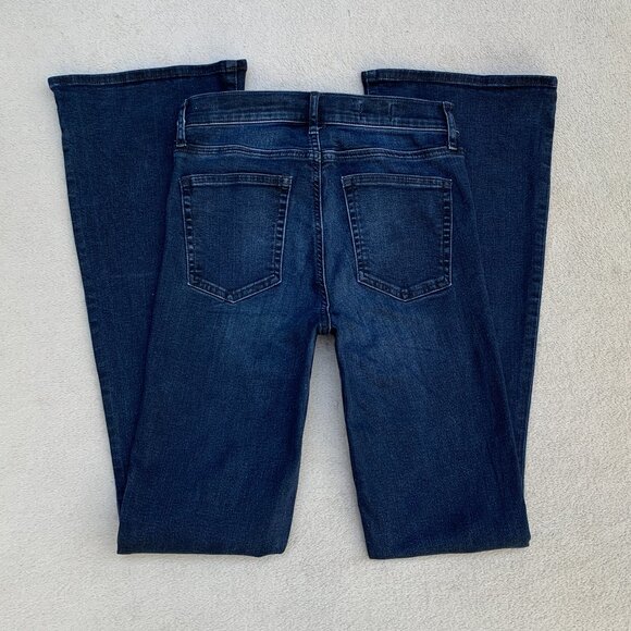 Gap 1969 High Rise Resolution Skinny Flare Jeans Sz27 - Picture 8 of 16